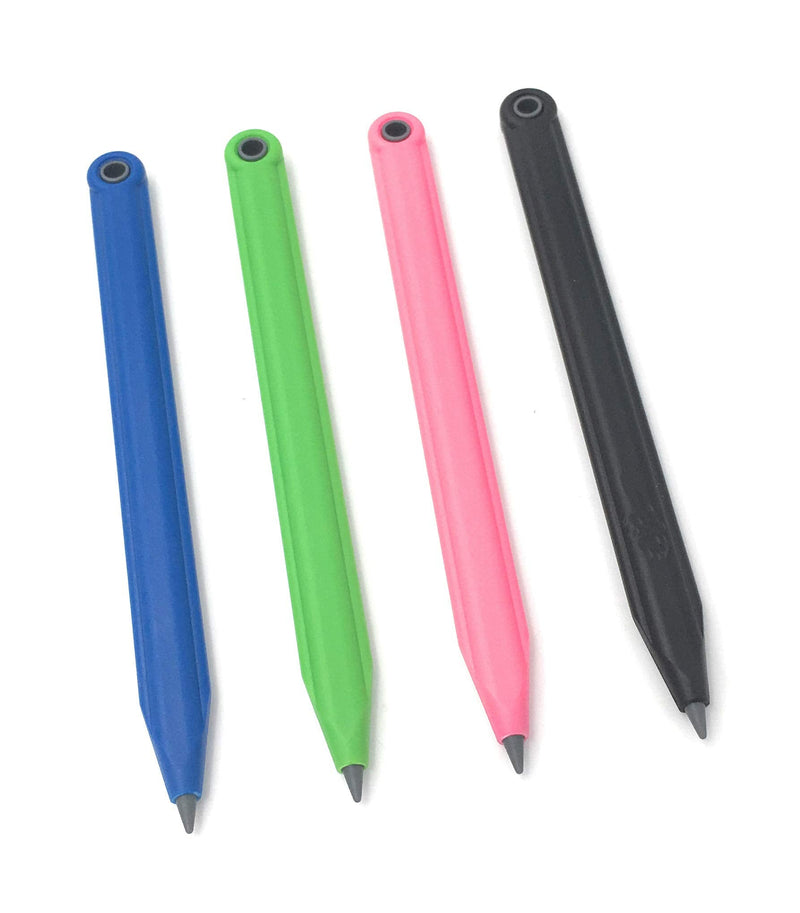 Xcivi Replacement Stylus for Boogie Board LCD Writing Tablet, Also Compatible with other Brands LCD Writing Boards Tablets(4 Pack) Blue&Pink&Green&Gray