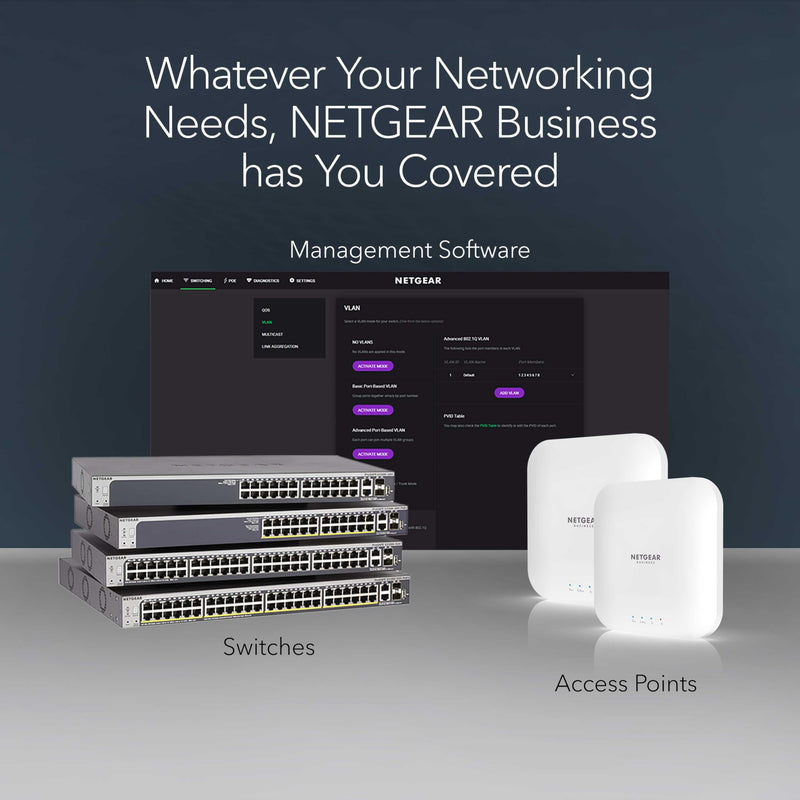 NETGEAR 16-Port Gigabit Ethernet Unmanaged Network Switch (GS316v3) | Essentials Model, Plug-and-Play, Fanless Silent Metal Housing, Desktop or Wall Mount, 802.1p QoS & 9K Jumbo Frame Support 16 Port