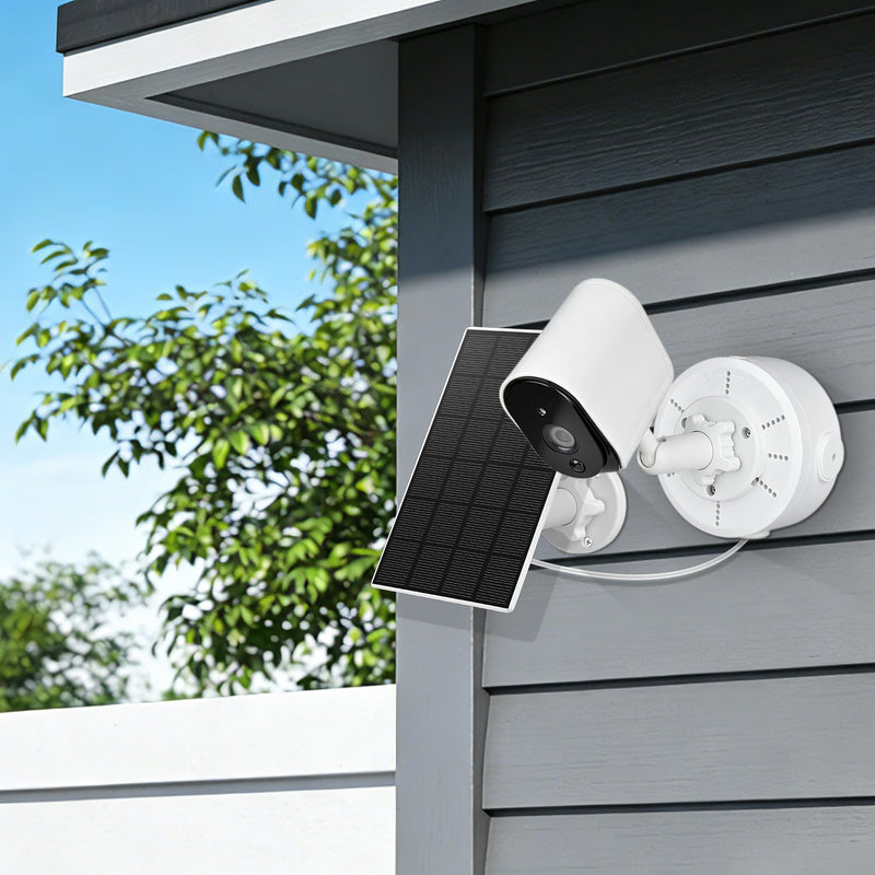 2026 New Security Camera Junction Box, Wall/Ceiling Mount for Indoor/Outdoor Camera, Weatherproof Cable Management Mount for Bullet Dome IP Cameras & Solar Panels. (4) 4