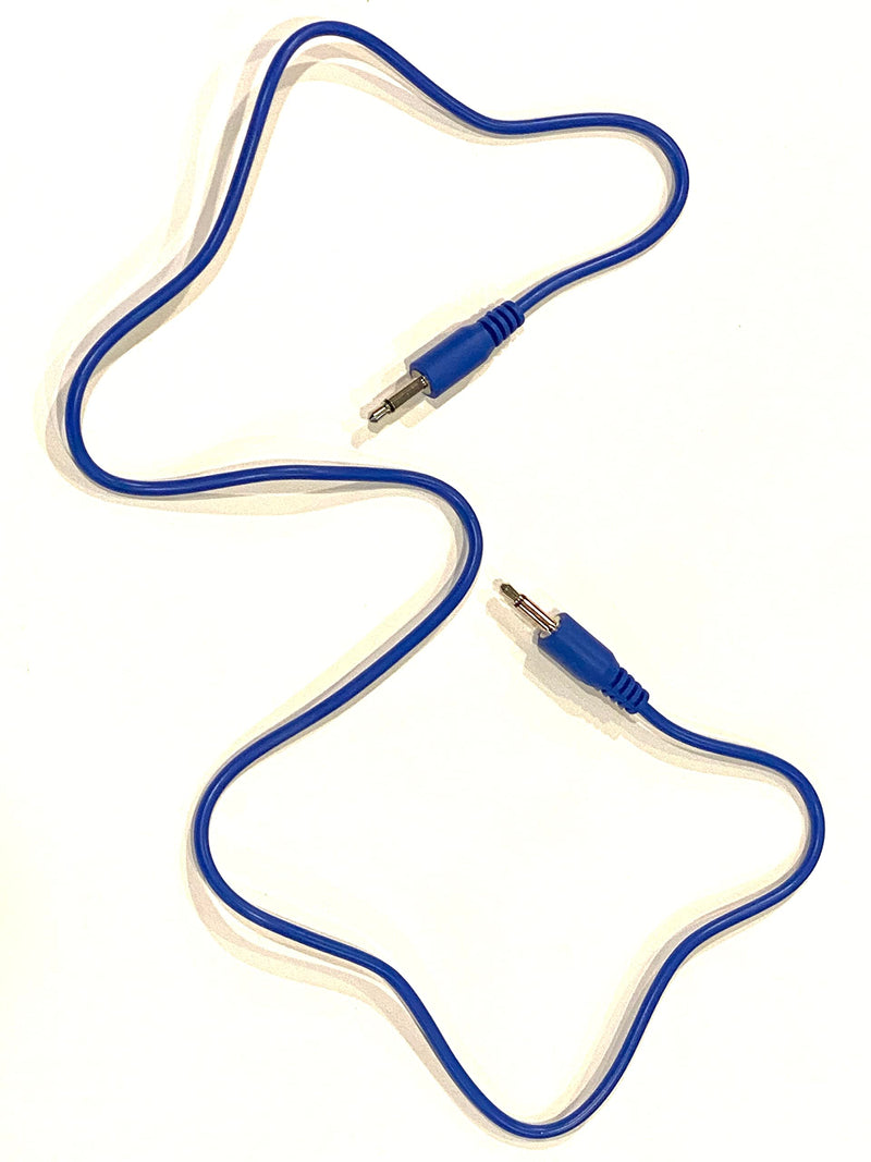 (5) Color Pack of 3.5mm Mono TS Modular Synth Patch Cables
