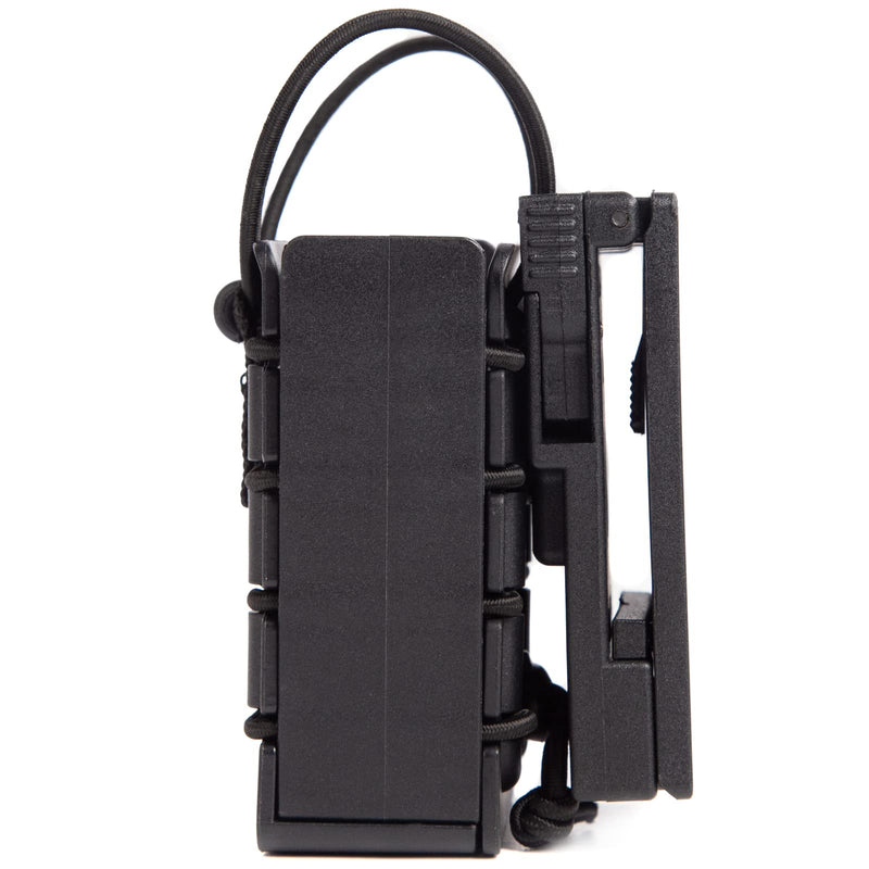 Polymer Radio Holster Molle Walkie Talkie Holder Tactical Duty Belt Radio Case Two Way Radio Pouch for Motorola APX 6000 MTS2000 Kenwood Hytera Baofeng(1 Pack) Polymer 1Pack