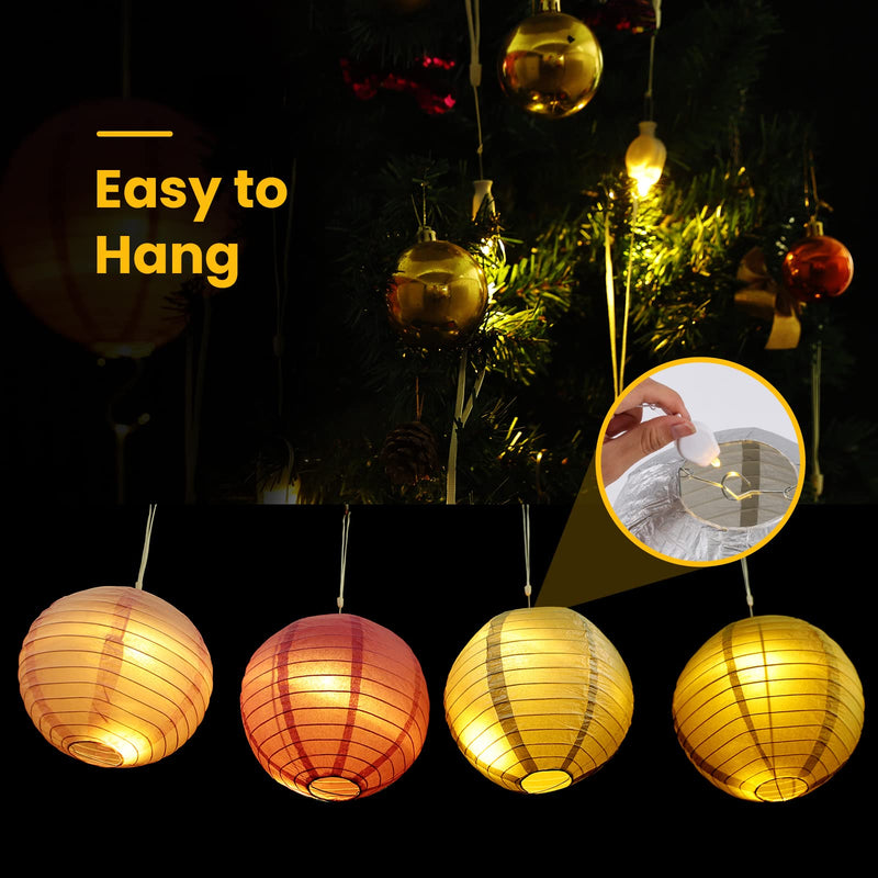 [AUSTRALIA] - Yizhet 12 LED Balloon Lights, Warm White, for Wedding, Halloween, Christmas, Party Decoration, Lanterns and Balloons 