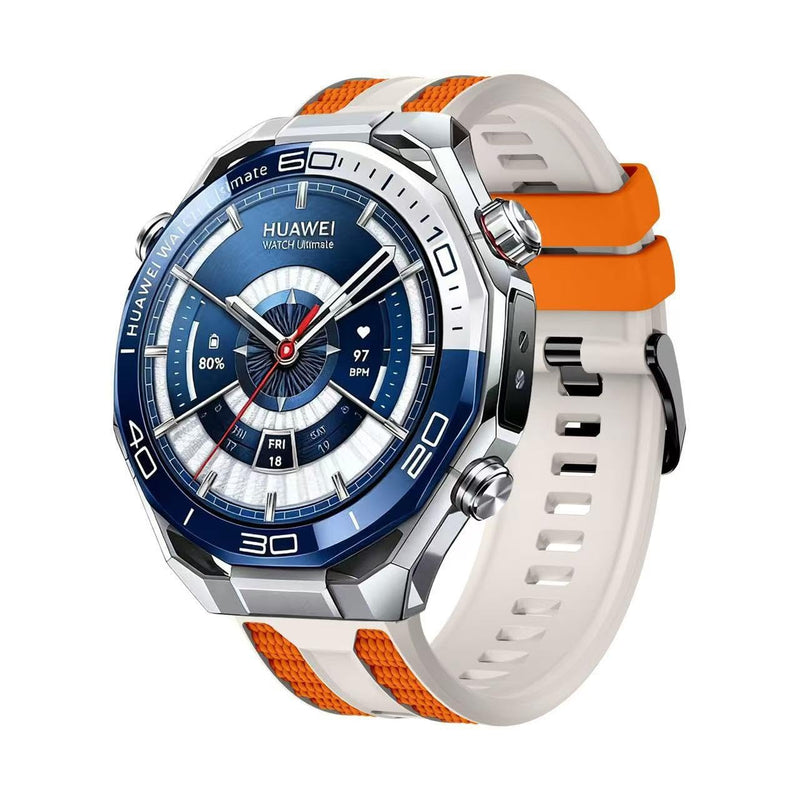 Soft Silicone Breathable 22mm Watch Band Quick Release for Men | Sport Waterproof Replacement Wristband for Smart watch 10-Colors