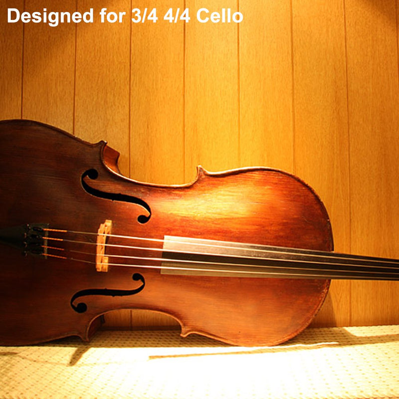 [AUSTRALIA] - 4Pcs String Adjuster Anti-rust Cello String Fine Tuner with Gold Screw Instrument Accessory for 3/4 4/4 Cello (Black) Cello String Adjuster Gold Tone Cello Fine Tuners 4/4 