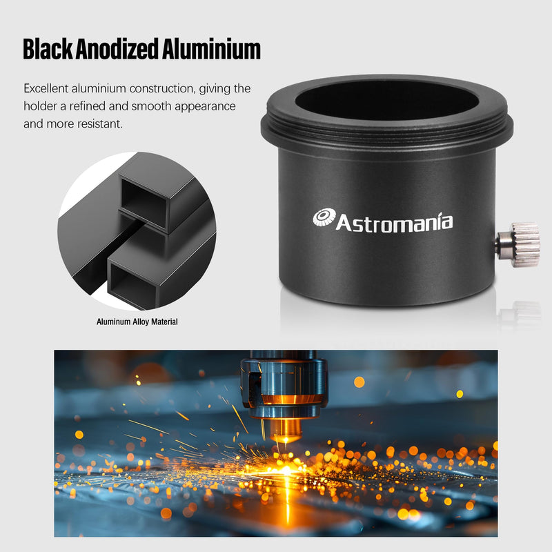 [AUSTRALIA] - Astromania M42X0.75 Male Thread to 1.25" Adapter - converts from the T-2 Internal Thread to the Standard 1.25" Barrel Dimension 