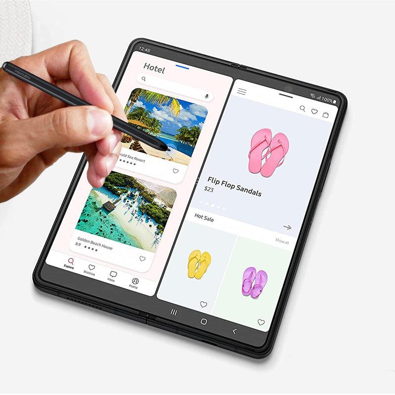 Fold Edition Galaxy Z Fold 3 5G Pen Replacement for Samsung Galaxy Z Fold 3 S Pen Fold Edition Touch Stylus Compatible Galaxy Z Fold 3 Phone Only with Nibs, Fit S Pen case(Without Bluetooth)