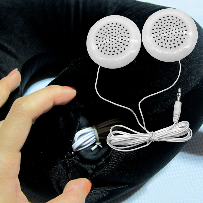 Flylin Pillow Speaker, 3.5mm DIY Portable Mini Speaker Stereo Speakers with 2 Stereo Sound HiFi Speakers for MP3 Phone Portable CD 1