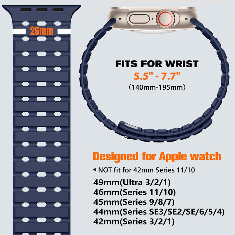 Bandletic Magnetic Bands Compatible with Apple Watch