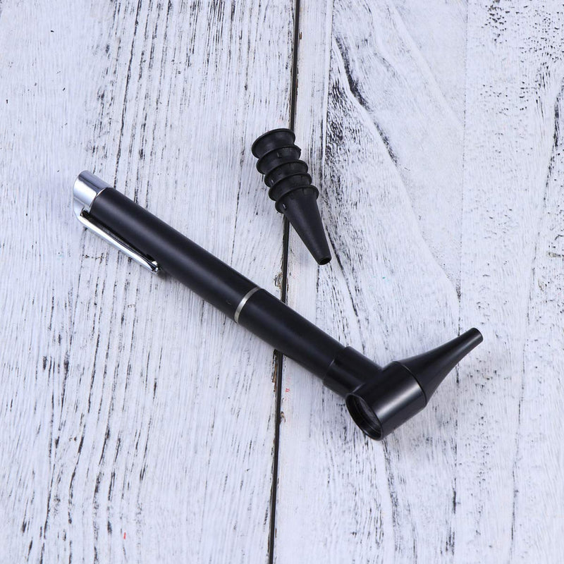 Mini Ear Otoscope Kit 4X Magnification Ear Circumference Portable Ear Sky Otoscope Testing Ear Nose Infection Detector for Students Nurses Home Use without Battery