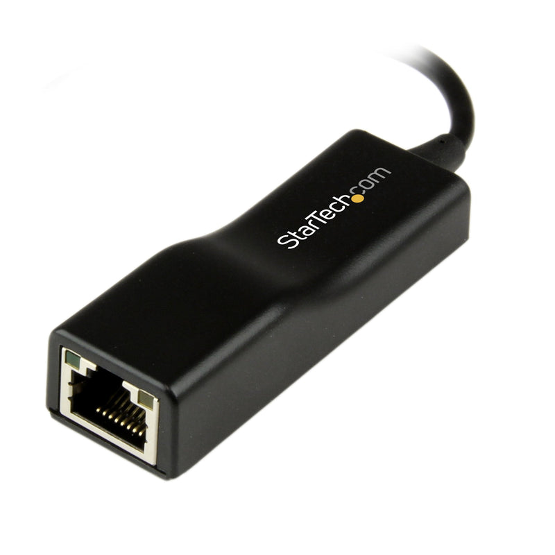 StarTech.com USB 2.0 to 10/100 Mbps Ethernet Network Adapter Dongle - USB Network Adapter - USB 2.0 Fast Ethernet Adapter - USB NIC (USB2100), Black Standard