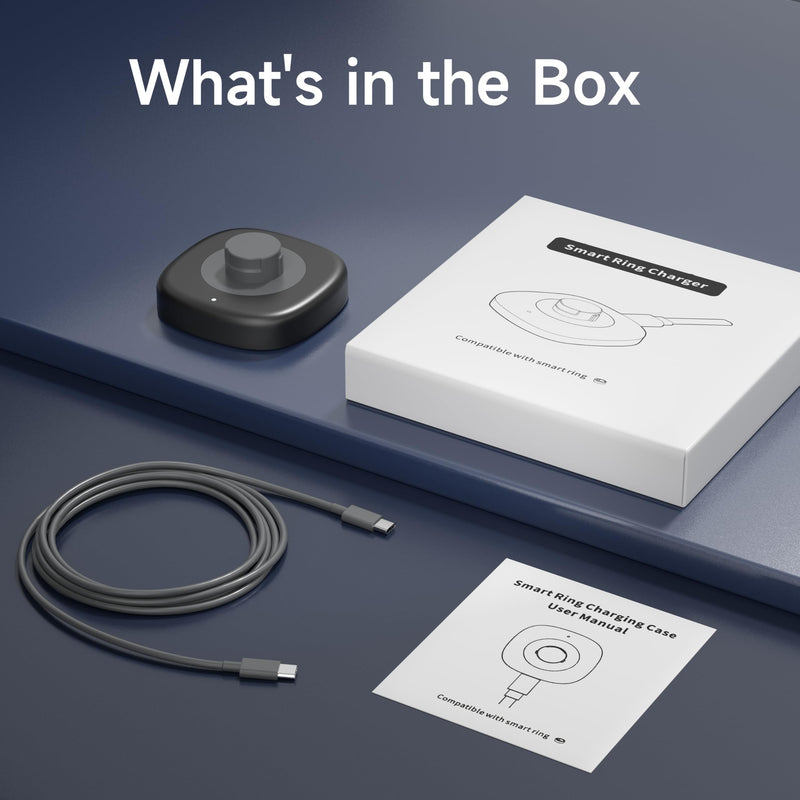 Charger Compatible with Oura Ring Gen 4 Size 7，Fast Charging Dock with USB-C Cable