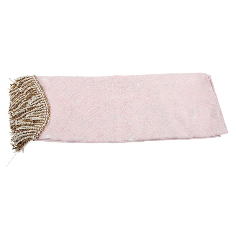 88 Key Piano Cloth,Golden Velvet Piano Cover,Keyboard Protective Cover with Tassel Decoration() Pink