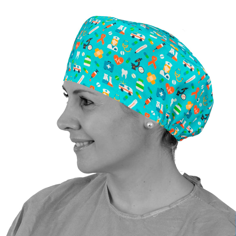 Pilucaps, Op Cap Long Hair Life Unisex Hat for Men and Women, 100% Cotton, multicoloured