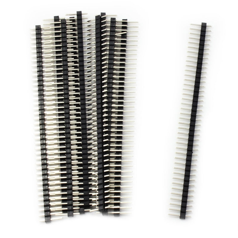 Aussel Pack of 60 Way PCB Board 40 Pin Male Female and Right Angle Header Connector (PIN-3 60 Pieces)