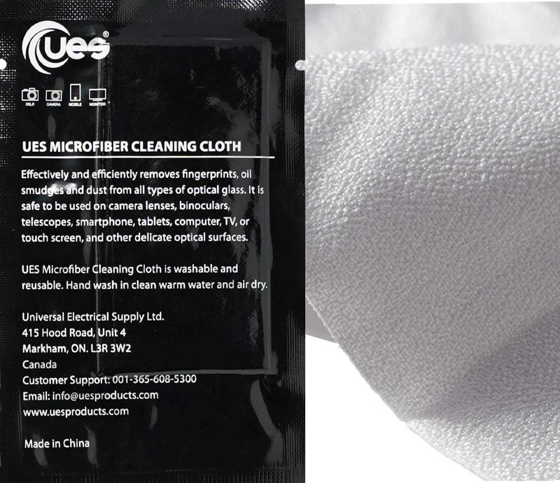 UES DSLR Camera Sensor and Lens Cleaning Travel Kit: Full-Frame Sensor Cleaning Swab, Cleaner, Air Blower, Microfiber Cloth, Lens Cleaning Pen, Lens Paper Full-Frame Cleaning Kit