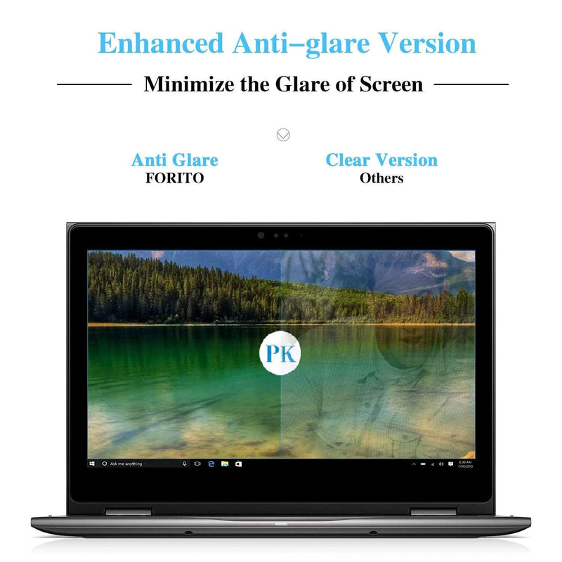 2 Pack 13.3” Anti Glare Screen Protector Compatible 13.3" Dell Inspiron 13 /13.3” ASUS Chromebook & ZenBook /13.3 Acer Chromebook R13 / 13.3” Lenovo Yoga 720 730 /13.3” HP Spectre/Pavilion 13