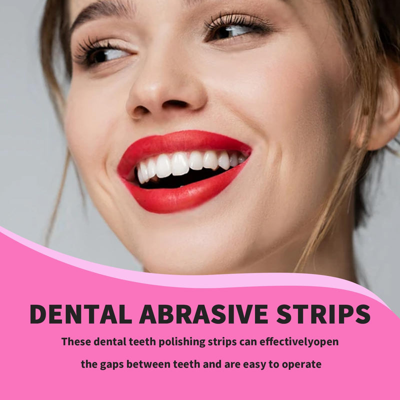 Zonoori 3 Volumes Tooth Sandpaper Polishing Strips, Teeth Sandpaper Tooth Belt for Polishing Teeth (4 mm x 6 m)