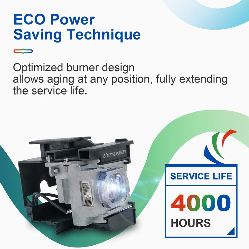 CTBAIER ET-LAA310 A+ Quality/Premium Replacement Projector Lamp for PANASONIC PT-AE7000U PT-AT5000 PT-AE7000 PT-AT5000U Projectors