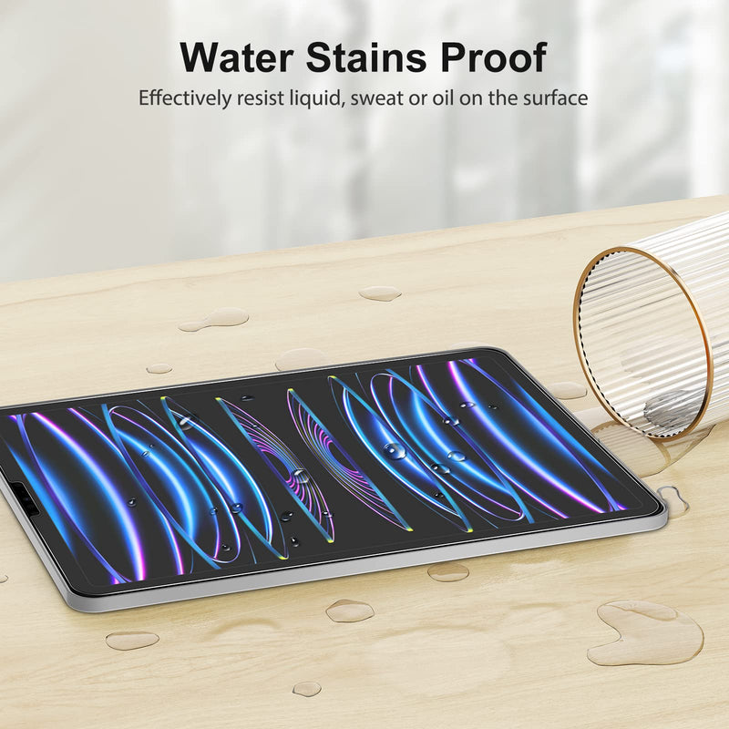 SPARIN 3 Pack Screen Protector for iPad Air 5th/4th Generation 10.9 inch (2022/2020) iPad Pro 11 inch All Models, Tempered Glass for iPad Air 5/Air 4-Case Friendly