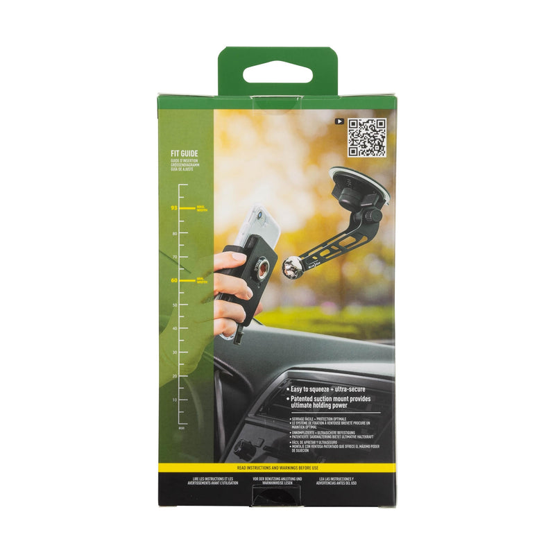Nite IZE Steelie Squeeze Windshield Kit - Universal Windshield Magnetic Car Mount Holder