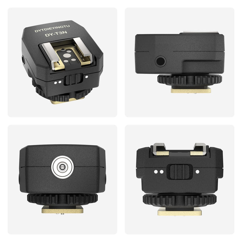 [AUSTRALIA] - DY-T3N for Nikon Camera Flash hot Shoe Converter Adapter, Small Flash Godox iT30 im20/30, Height-Increasing Multi-Flash Trigger, Extended Body Universal Accessory (DY-T3N N01) DY-T3N N01 
