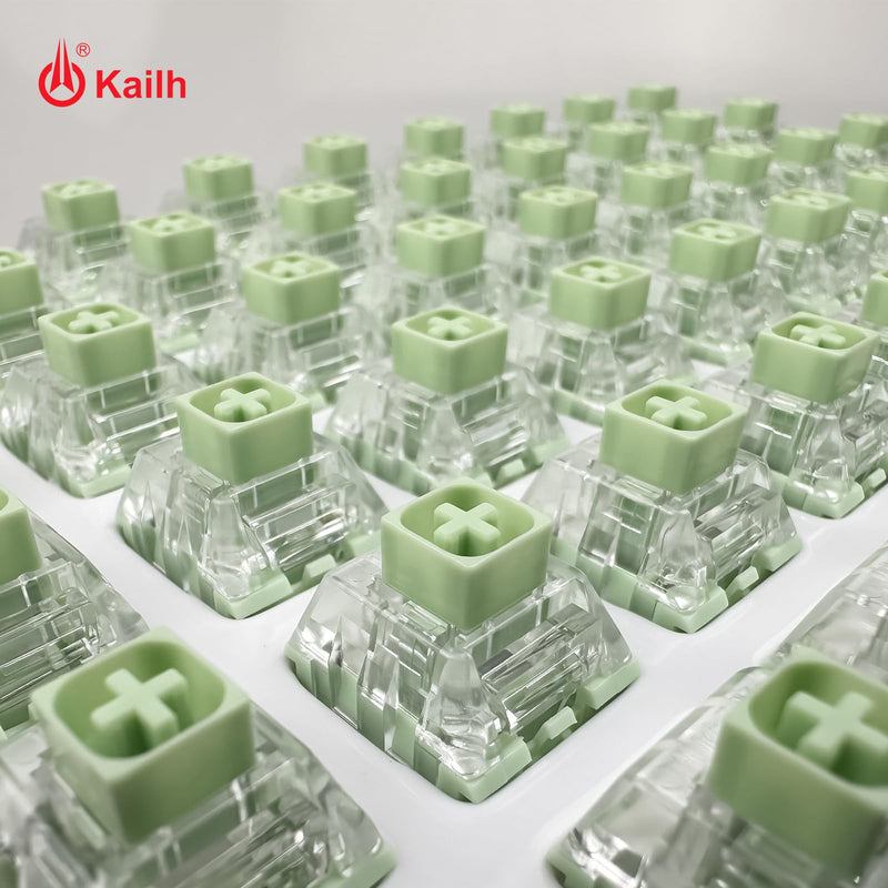 [AUSTRALIA] - Kailh Box Jade Pro+ Switches for mx Mechanical Keyboard,3-Pin 55gf/Thick Clicky/Firm Response/RGB/Crisp Sound Switches(72pcs) 72PCS Bamboo 