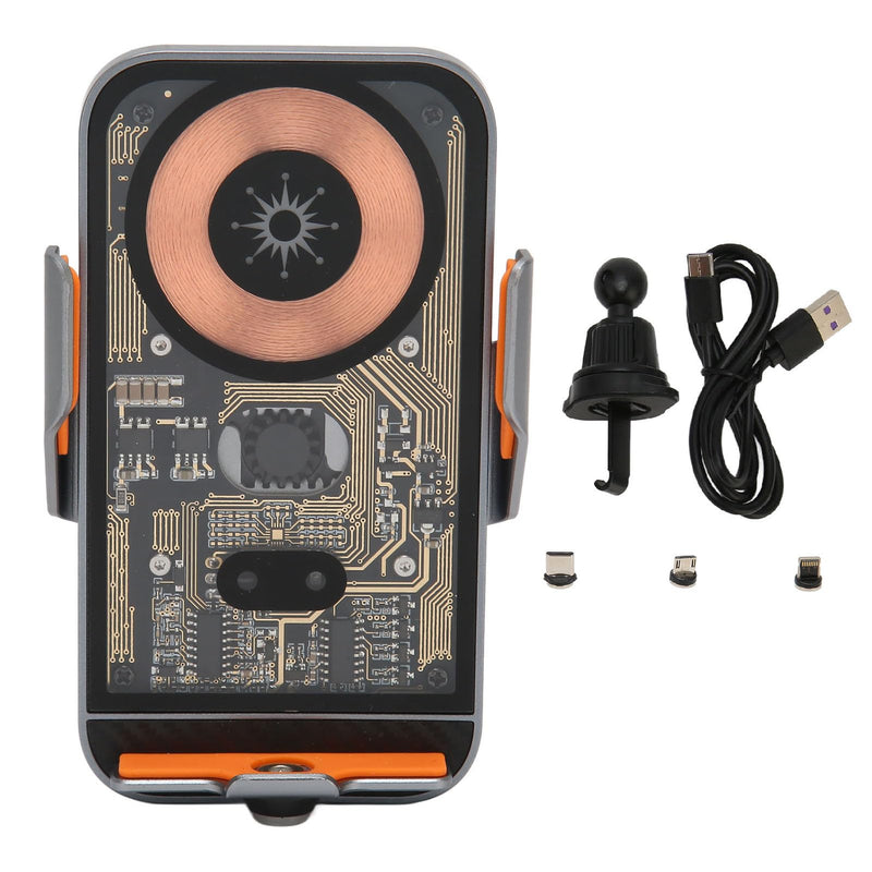 Car Charger, Air Vent Phone Charger Auto Clamping Touch for 4.7 to 7 Inch Phone (C11) C11