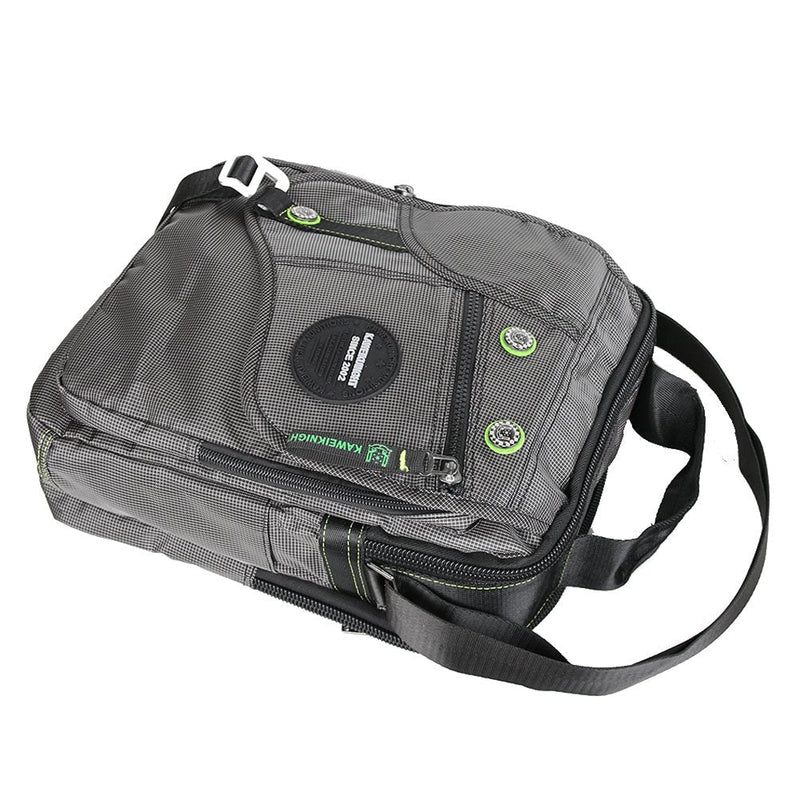 Vertical Messenger Bag, Crossbody Bag, Shoulder Bag Work Satchel for iPad Tablet Kindle Large-gray