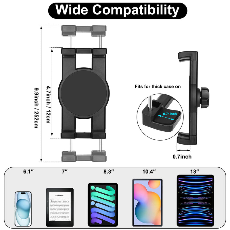 [AUSTRALIA] - Peastrex Cup Holder Tablet Mount, Ipad Cup Holder Car Mount with Adjustable Arm for Tablet iPhone 3-13in iPad Pro Air Mini, Fire, iPhone 15, Galaxy S24 Z Fold 5 