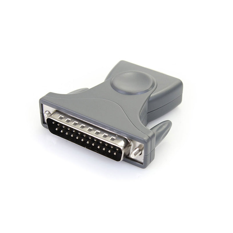 StarTech.com USB to Serial Adapter - 3 ft / 1m - with DB9 to DB25 Pin Adapter - Prolific PL-2303 - USB to RS232 Adapter Cable (ICUSB232DB25),Gray DB9 or DB25