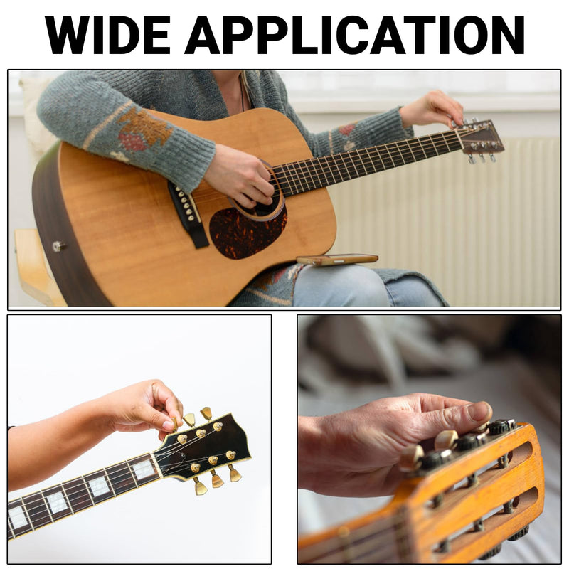 4 Pcs Guitar Tuner Pegs 2L2R Ukulele Tuning Pegs Classical Machine Heads Tuners for 4 String Ukulele Accessories