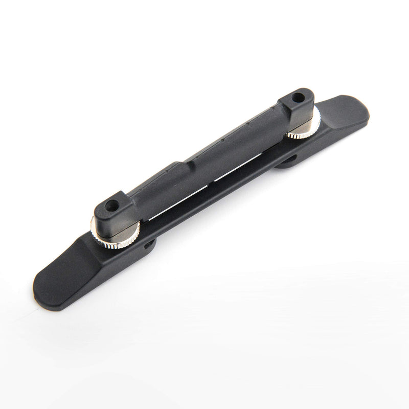 PS-7552-N0, Archtop Jazz Bridge, Low Profile with Nickel Screw Finish
