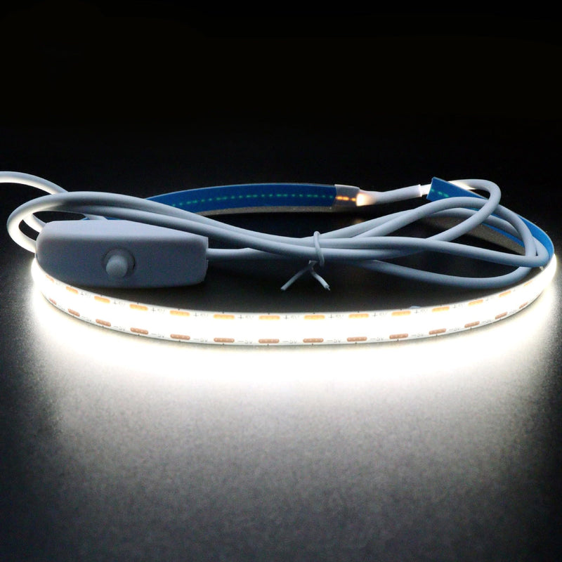 Saxophone Leak Light Sax Test LED Strip with 5V USB Plug and Switch 8mmx50cm Detection Light with Back Tape for Clarinet Flute Oboe Woodwind Wind Instrument Repair Indoor Outdoor Décor