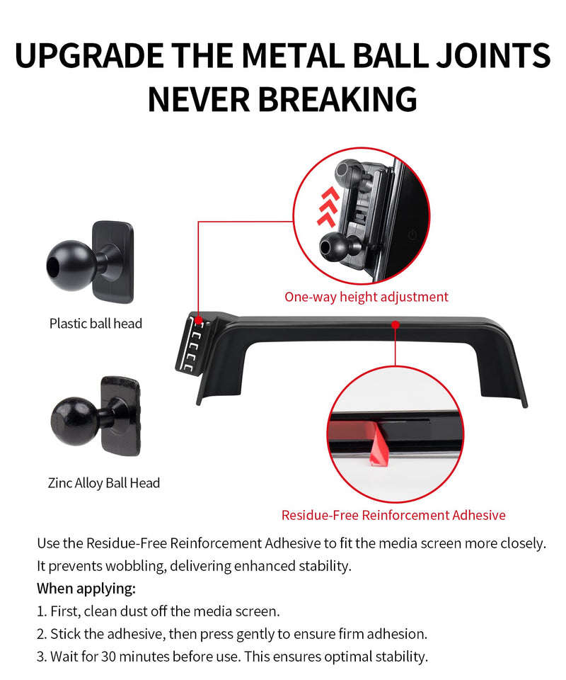 Car Phone Holder for Lexus RX 2020-2022 Accessories, 8"Screen Magsafe Mount | Magnetic Cell Phone Mount Clip Compatible with iPhone, 3D fit Stable Dashboard GPS Navigation Bracket Cradle 360° Rotation for 2020 2021 2022 RX (8 inch screen only)