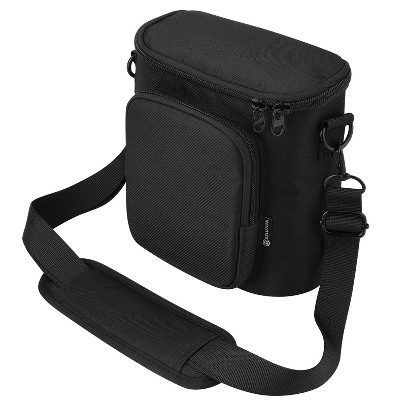 [AUSTRALIA] - Travel Protective Case for NIKON Monarch M5 M7 8x42 Binocular, Durable Fabric Storage Bag with Shoulder Strap Compatible with Nikon PROSTAFF P3 8x42 10x42 Binocular, Black (Case Only) 