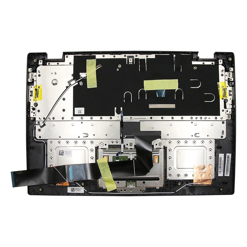 Laptop Palmrest Upper Case Top Cover with US Non-Backlit Keyboard Touchpad Assembly Replacement C Cover for Lenovo Chromebook 14 S345-14AST 81WX 14e 81MH 5CB0S95246
