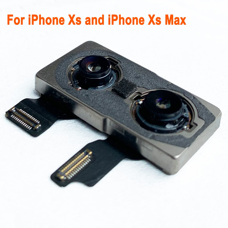Johncase New OEM 12MP Autofocus Main Rear Back Camera Module Flex Cable Replacement Part Compatible for iPhone Xs/Xs Max (All Carriers)