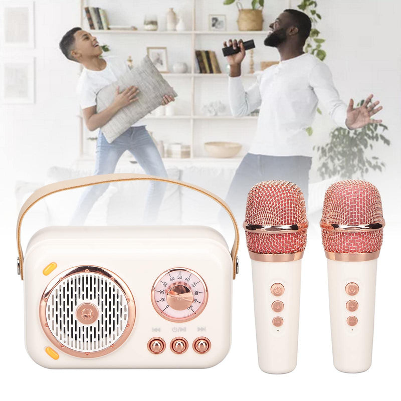 Karaoke Machine, 6 Modes Portable Full Frequency Speaker PA Speaker System for Home for Indoor