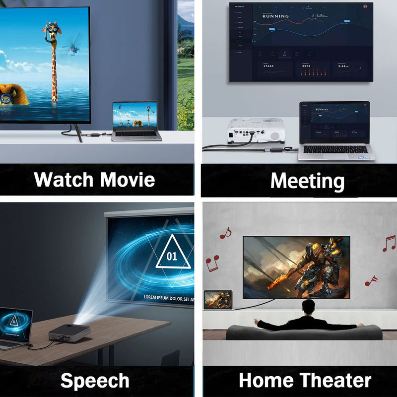 [AUSTRALIA] - USB to HDMI Adapter, USB 3.0 to HDMI 1080P Video Audio Converter Connect PC, Laptop to Monitor, Support Windows XP 7/8/8.1/10 
