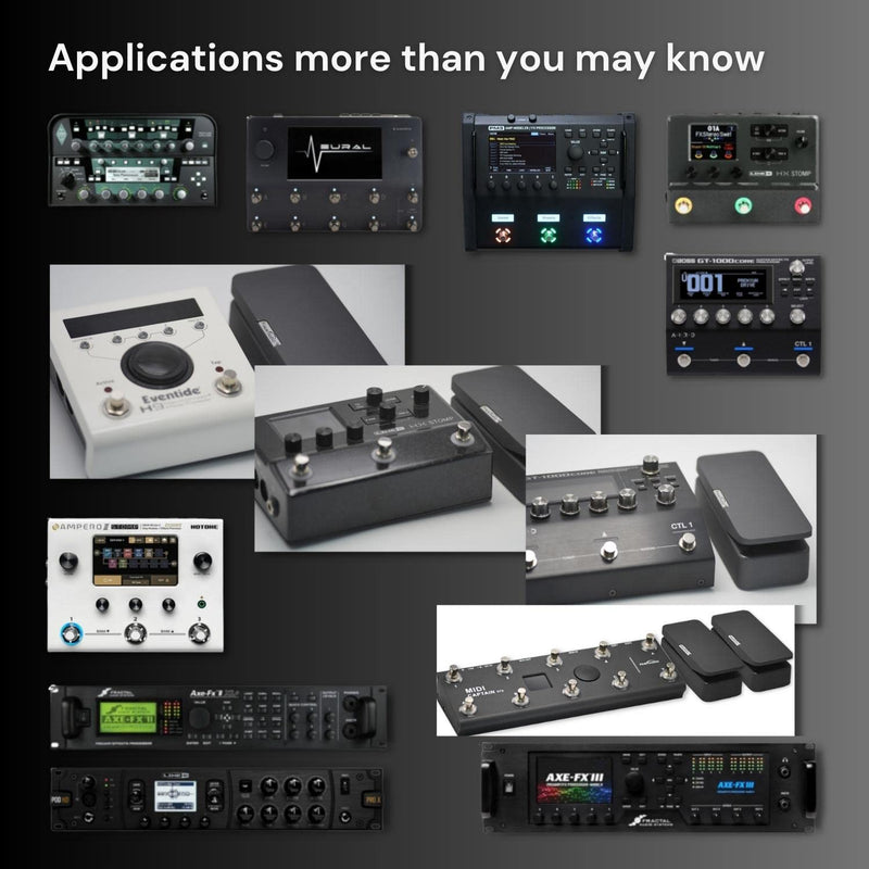 Paint Audio Foot Captain Dual Outputs Expression Pedal Multi-effects Compatible for Tip/Ring Connection (Foot Captain)