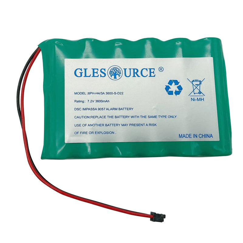 [AUSTRALIA] - 7.2V 3600mAh Battery Compatible with DSC IMPASSA SCW9057 SCW9055 6PH-H-4/3A3600-S-D22 9057 SCW-9057 SCW-9055 9057 Wireless Security System Alarm Panel 