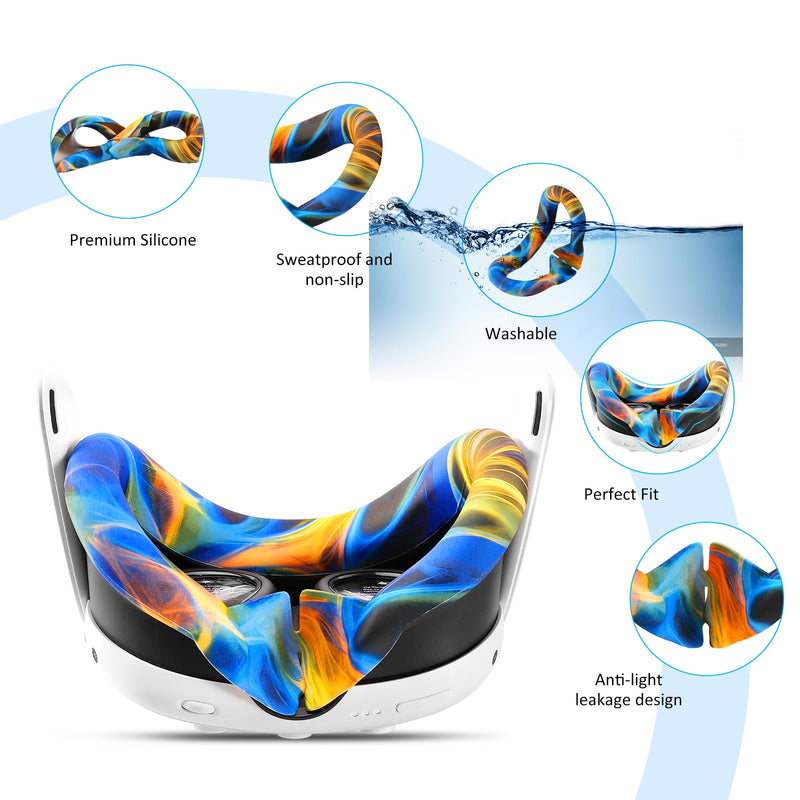 Compatible with Oculus Quest 2 Accessories+Compatible with Oculus Quest 3 Accessories