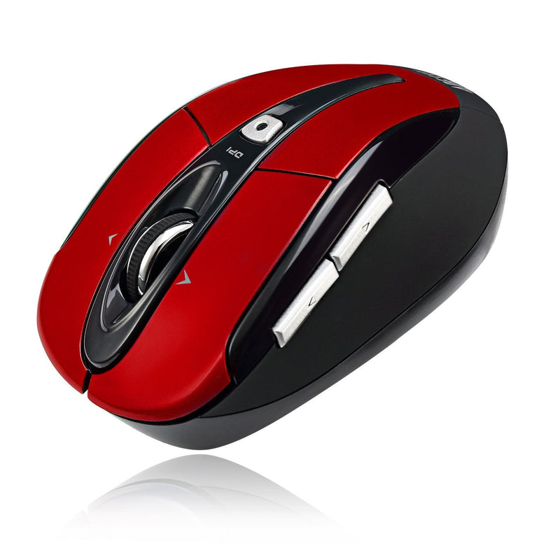 Adesso iMouse S60R iMouse S60 2.4 GHz Wireless Programmable Nano Mouse (Red)