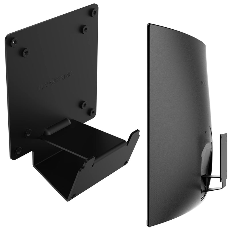HumanCentric VESA Mount Adapter for Samsung Curved Monitors | Fits U32R590, U32R590C, U32R592, U32R591, Adapter for VESA Stand, Arm or Desk Mount, 75x75 & 100x100mm Pattern