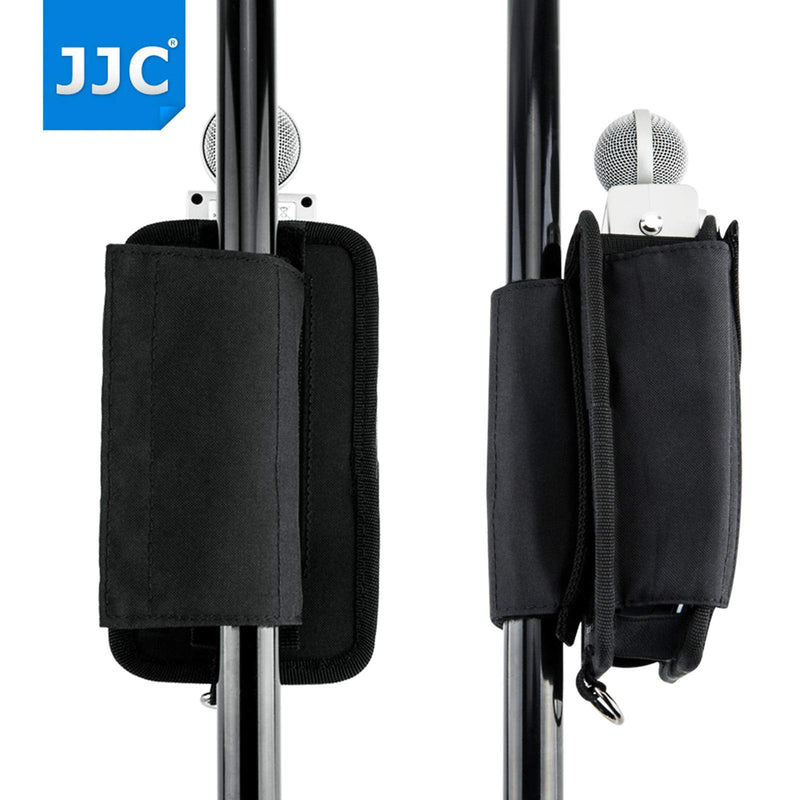 JJC H6 Protective Carrying Storage Pouch Case Bag for Zoom H6 & H6 All Black 2020 Version Handy Portable Recorder replaces Zoom PCH-6 Case, with Clear Visible Front Face Cover Protector for H6 & H6 Black