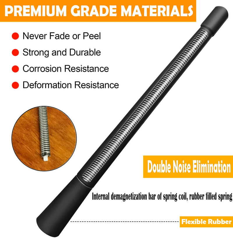 [AUSTRALIA] - 7 Inch Antenna Replacement for GMC Canyon (2015-2022), GMC Canyon Antenna, Flexible Rubber Antenna Mast 