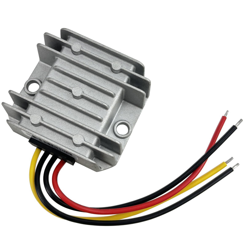 Voltage Converter 36V 48V to 12V 10A 120W DC-DC Converter 20-60V to 12V Stepdown Converter IP68 Waterproof Car Power Converter Stepdown Converter Power Supply Module 36/48V to 12V 10A