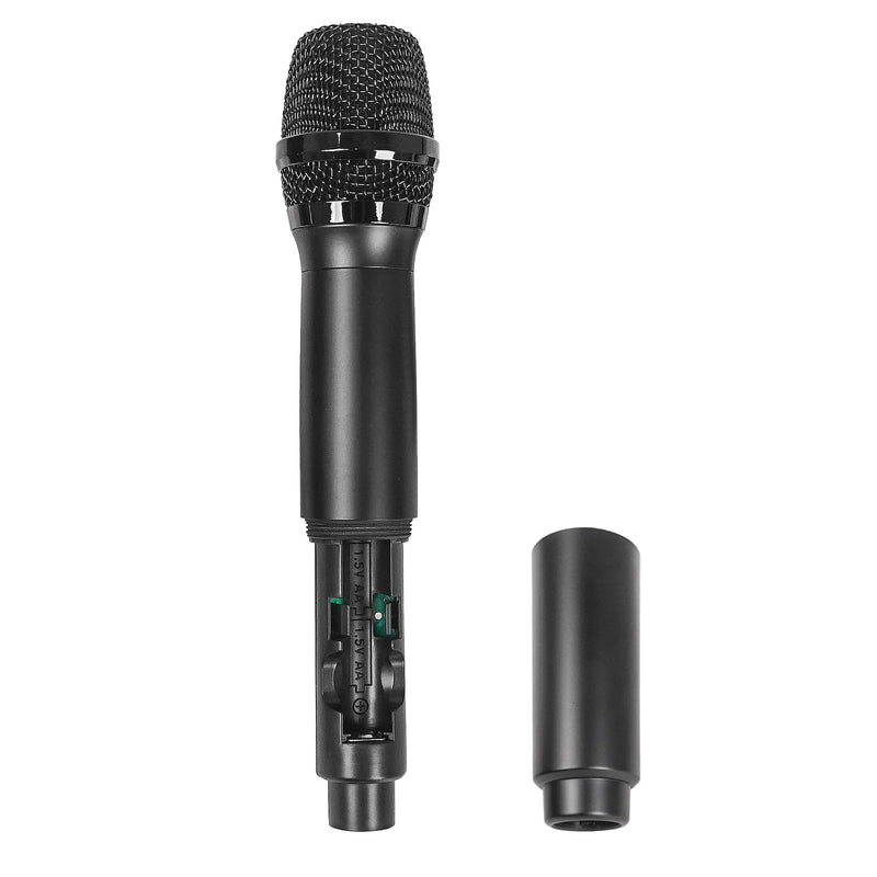 Sound Town Wireless Metal Handheld Microphone with 8 Channels, Built-in Pop Filter, Replacement for SWM15-MAX & SWM16-MAX Wireless Microphone Mixer Systems, Channel B (SWM-MAX-BMIC) Metal CHB - SWM15-MAX, SWM16-MAX