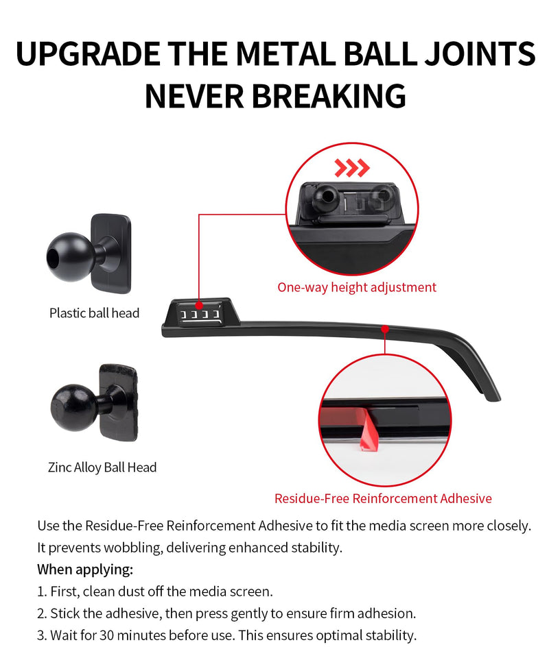 Car Phone Holder for Cadillac XT4 2024-2026, CT5/CT5-V/Optiq/Lyriq 2025-26 | Lyriq 2023-2026 33"Screen Magsafe Accessories Magnetic Cell Phone Mount Clip Compatible with iPhone,3D fit Navigation Bracket for 23-26 Lyriq/25-26 Optiq/CT5/24-26 XT4(33-Inch)