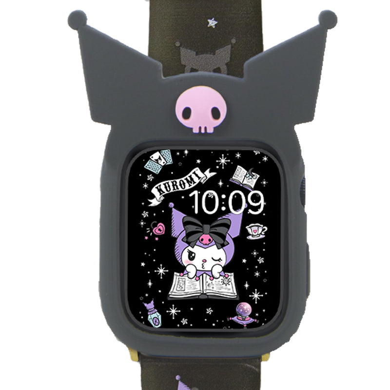 Sonix x Sanrio Watch Bumper Cover - Silicone Case (Kuromi) + Hello Kitty Watch Band (Kuromi)